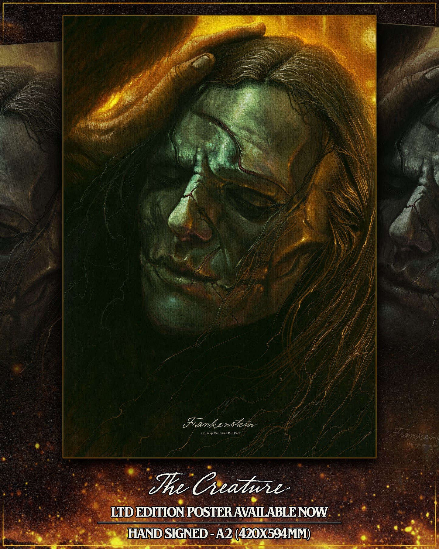 The Creature - LTD Edition Signed Poster A2 (420X594MM)
